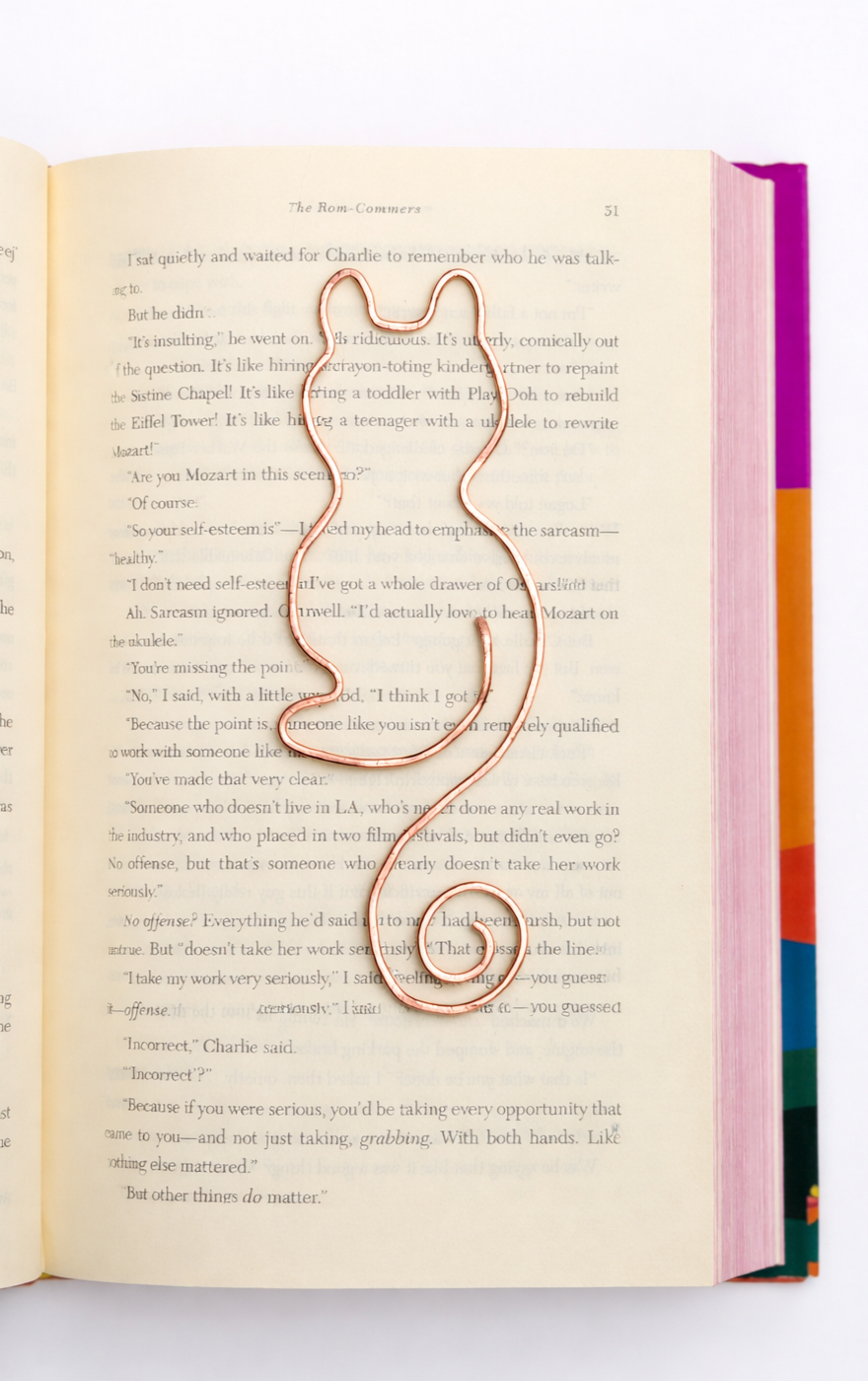 Felix Hammered Bookmark