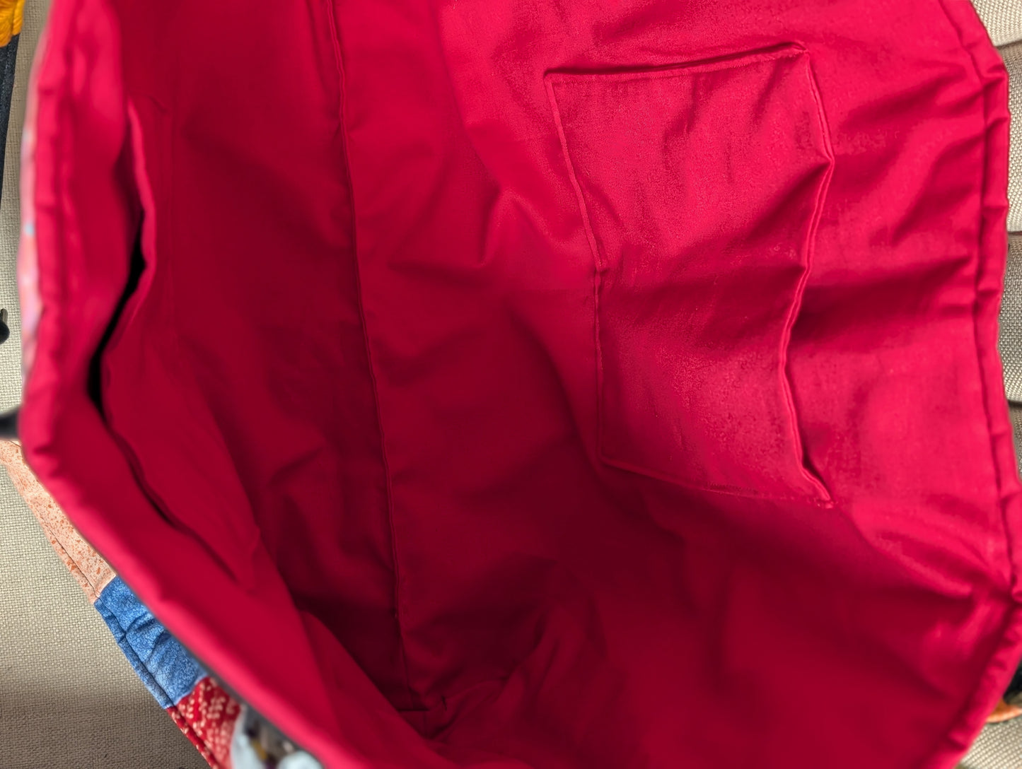 Upcycled Quilt Shopping Tote