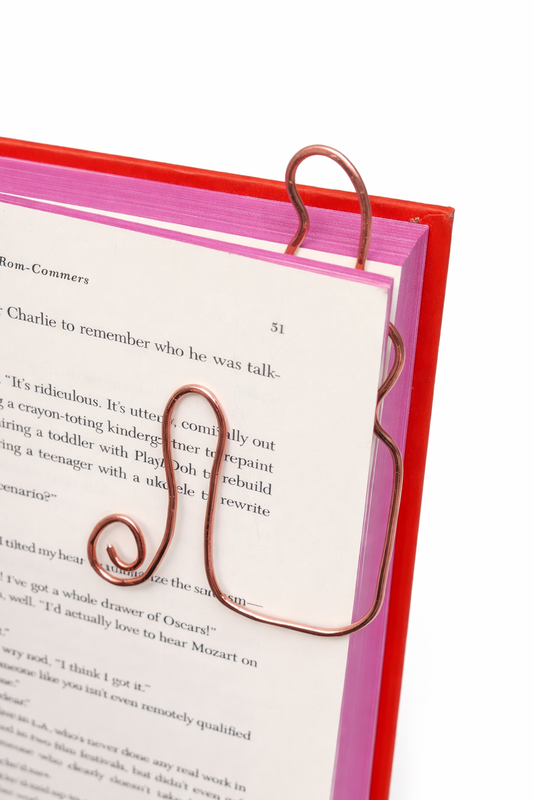 Coffee Mug Hammered Bookmark