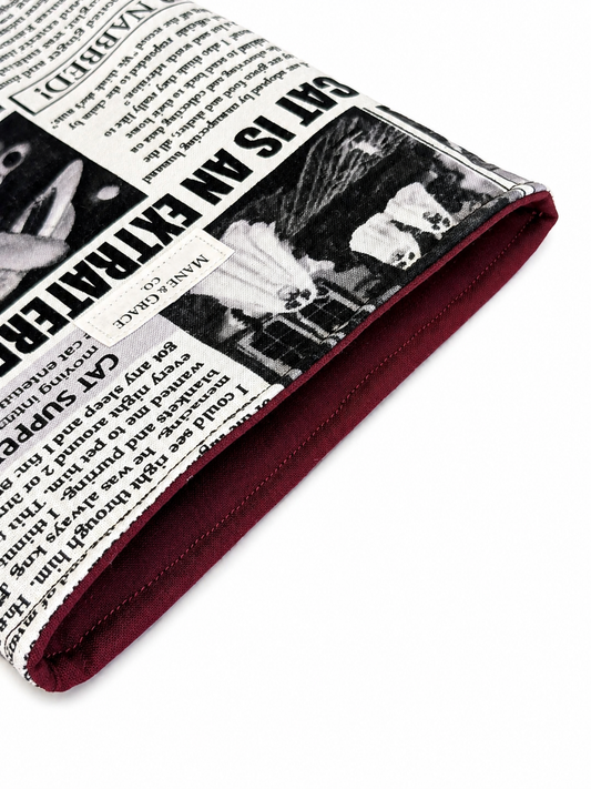 Limited Edition Cat News E-Reader Case