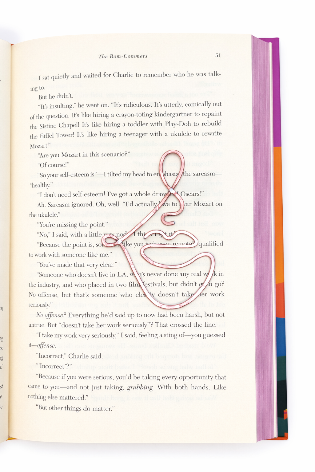 Abstract Face Bookmark