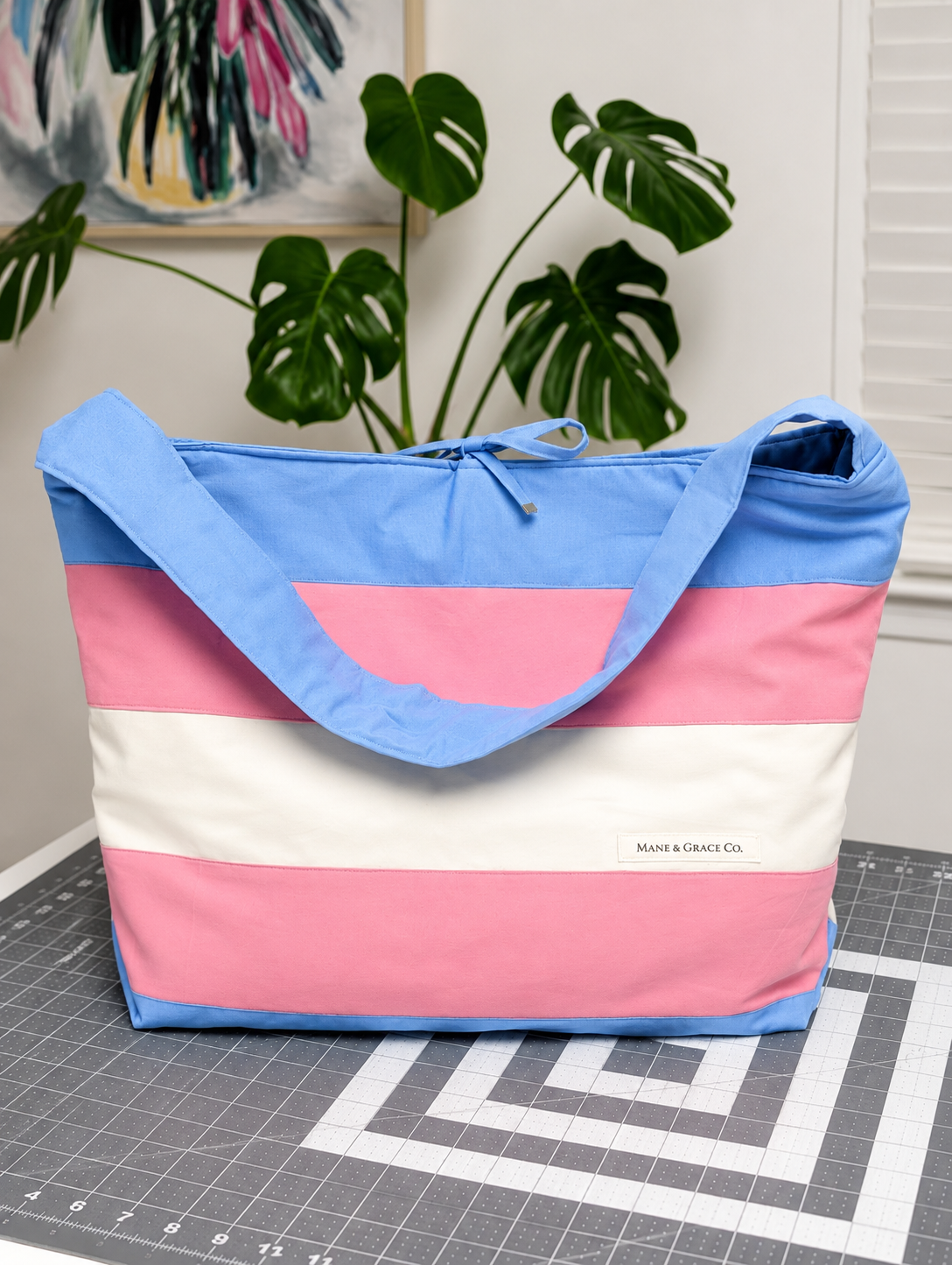 LIMITED EDITION Pride Trans Flag Library Tote