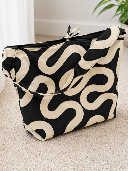 LIMITED EDITION Tuxedo Library Tote